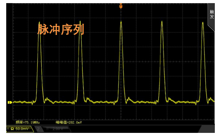 1560nm波段飞秒激光器脉冲序列 1560nm波段飞秒激光器脉冲序列
